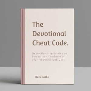 my library; the devotional cheat code